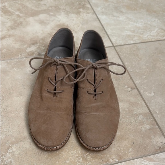 Eileen Fisher Women’s Brown Leather Shoes - Picture 1 of 4